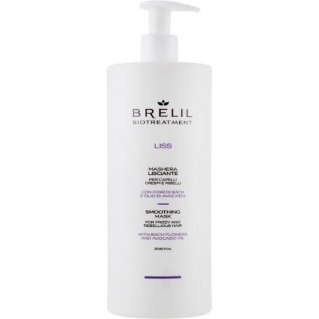 BRELIL LISS SMOOTH MASK МАСКА ЗА ИЗЛАЖДАНЕ НА КОСАТА 1000мл 